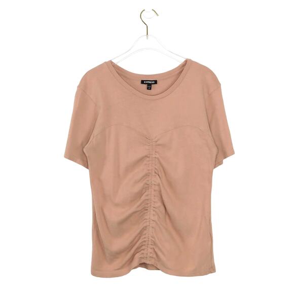 Express Dusty Rose Pink Corset Top Cute Small - Picture 1 of 5